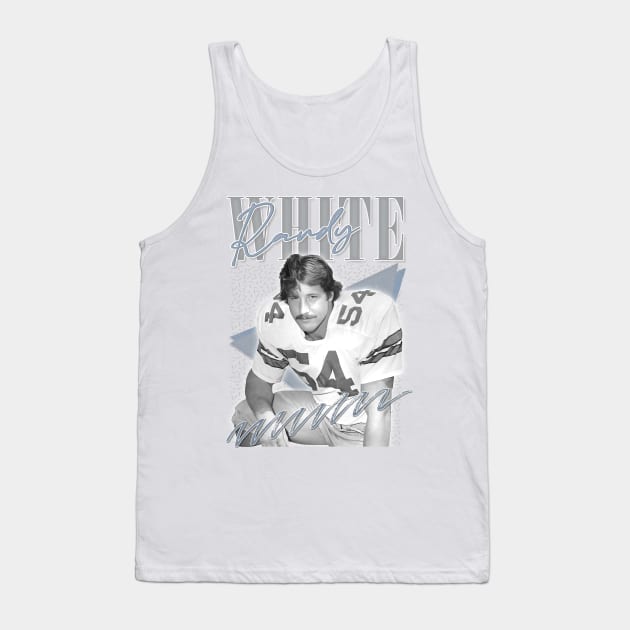 Randy White -- Retro Football Fan Gift Design Tank Top by DankFutura